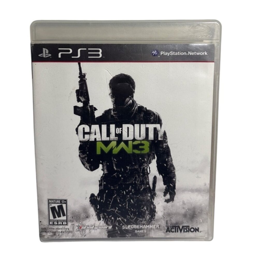 Call Of Duty PS3 Video Game MW3  Mature